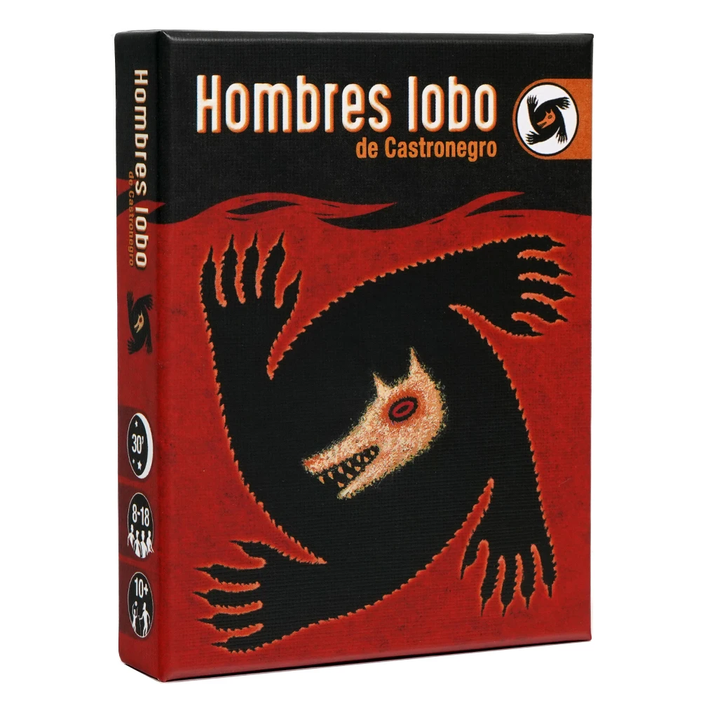 Board Game Werewolf - Jogo de Cartas Hombres Lobo de