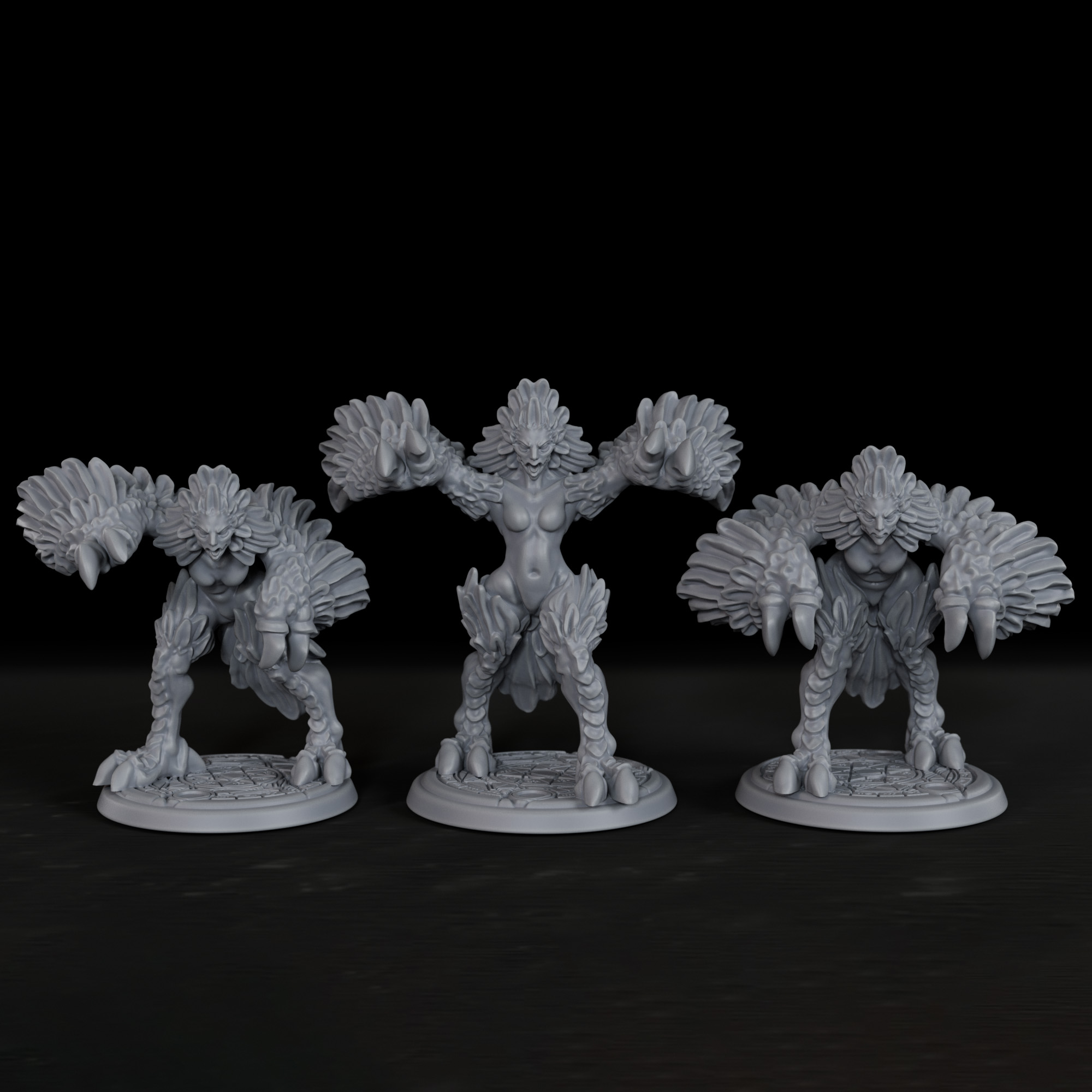 Board Game Arena - Miniatura RPG Harpies - Presente de
