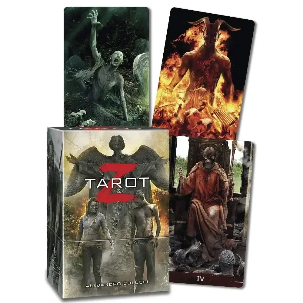 Board Game Zombies - Tarot de temas sombrios, kit de