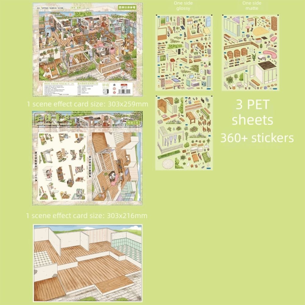 Miniature Painting Set - Adesivo de Cena de Rua para