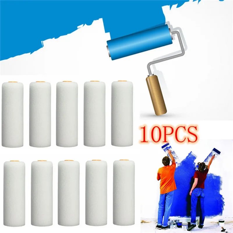 Miniature Painting Set - 10 pçs 100mm mini branco durável