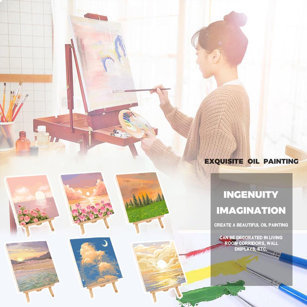 Miniature Painting Set - Kit de Pintura por Números DIY