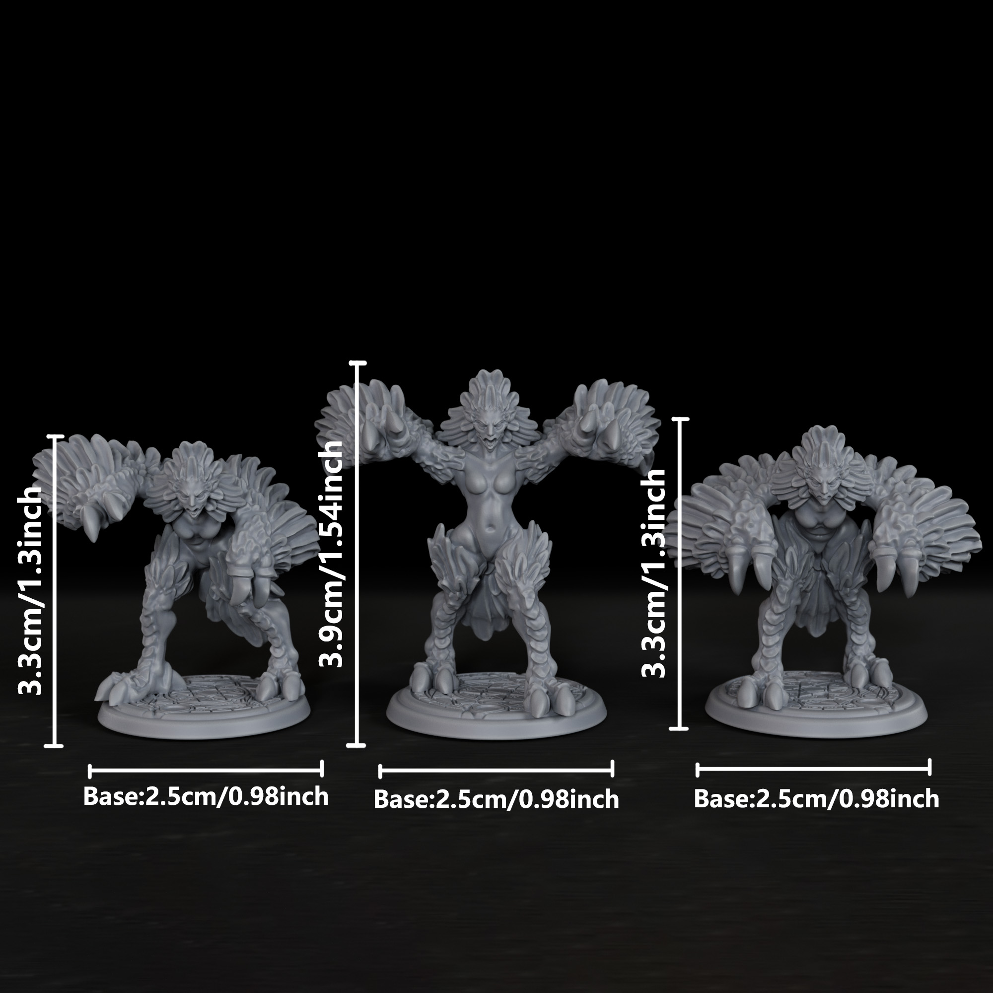 Miniatura RPG Harpies - Presen - Board Game Arena avaliação e preço