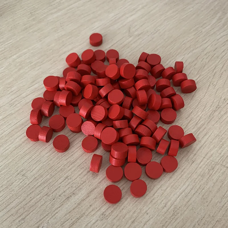 100 peças 9 cores peças de jog - Board Game Sequence avaliação e preço