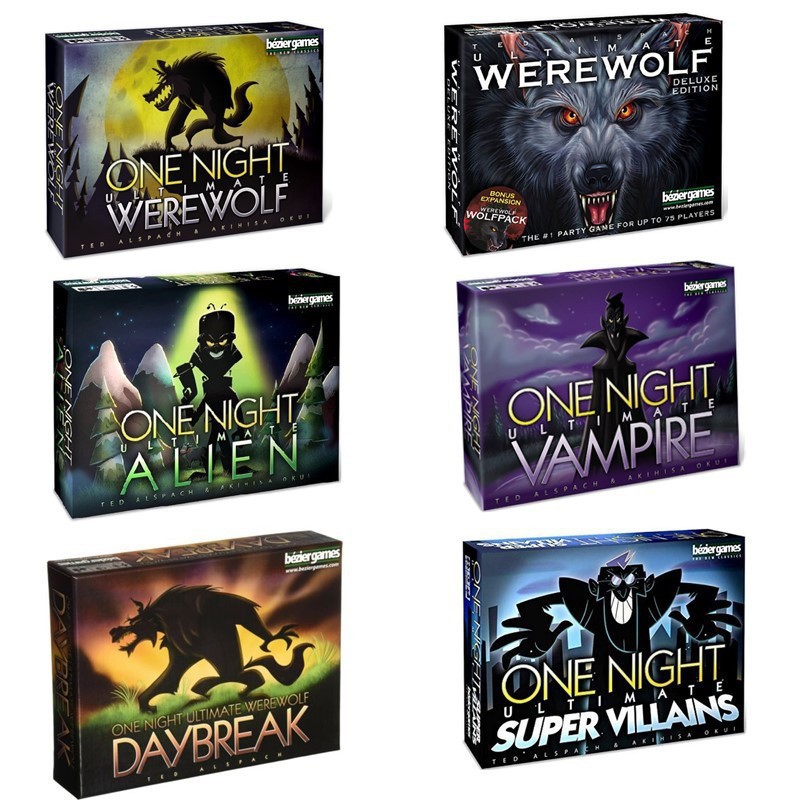 Jogo de festa uma noite final  - Board Game Werewolf avaliação e preço