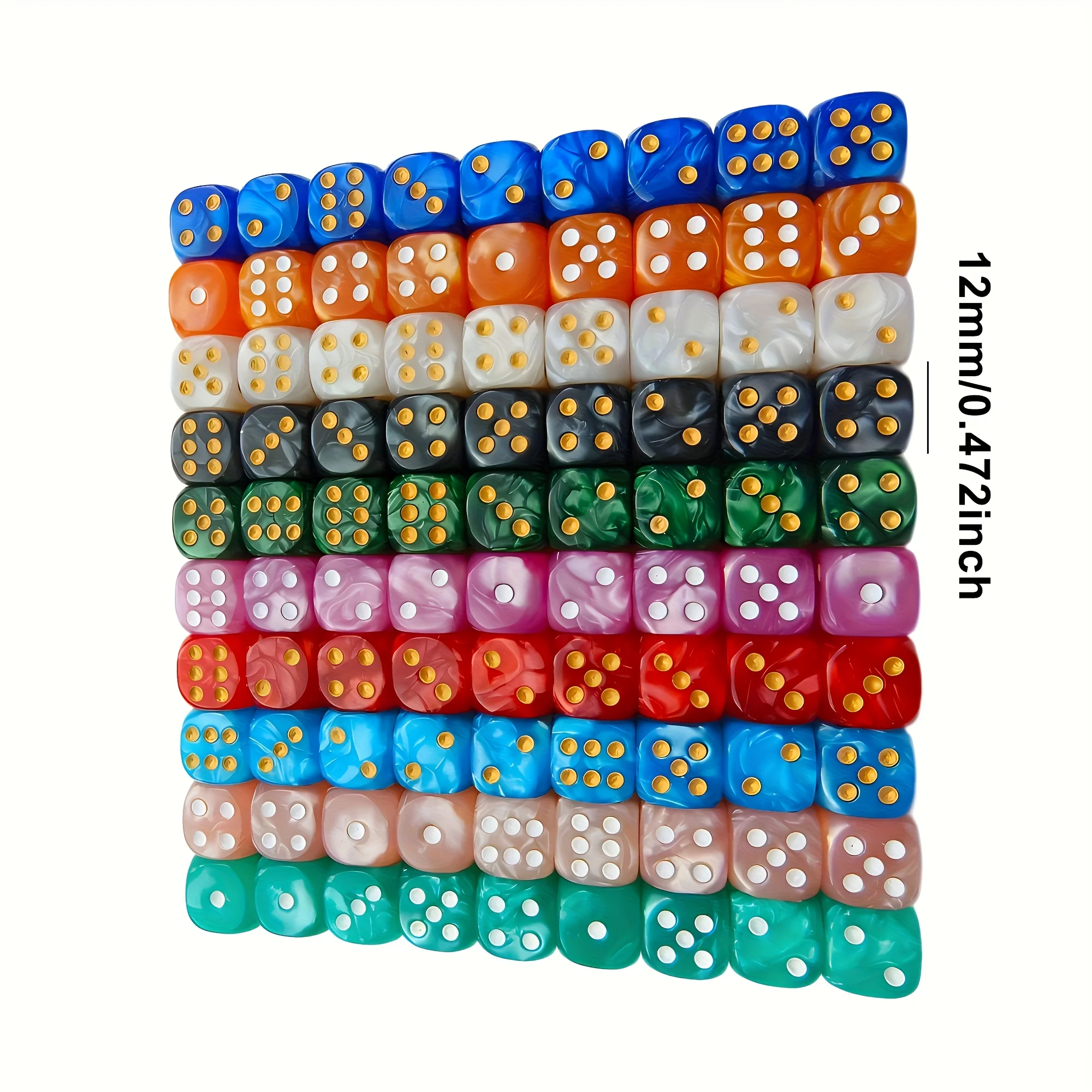 10 Peças de Dados D6 de Acríli - Board Game Arena avaliação e preço