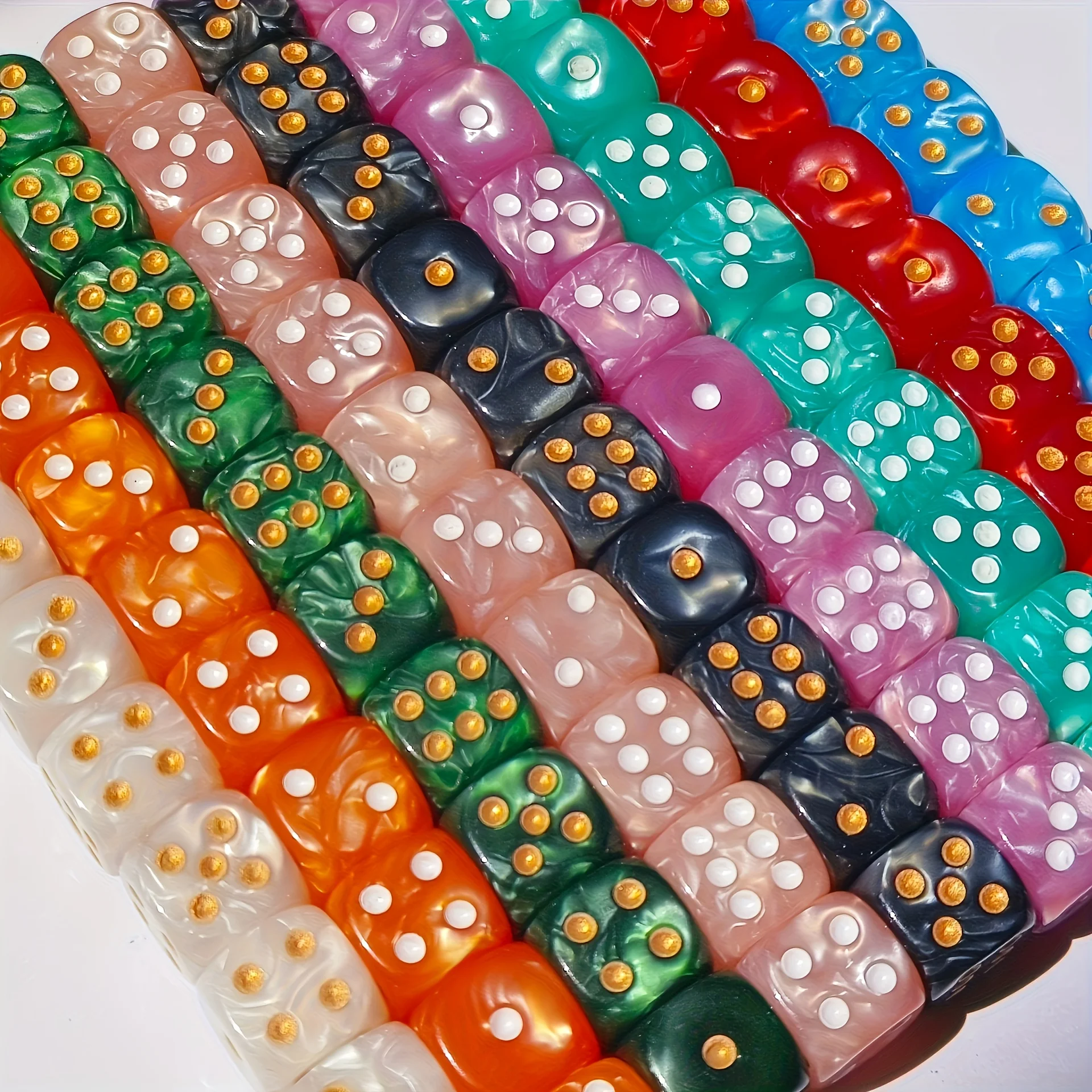10 Peças de Dados D6 de Acríli - Board Game Arena avaliação e preço