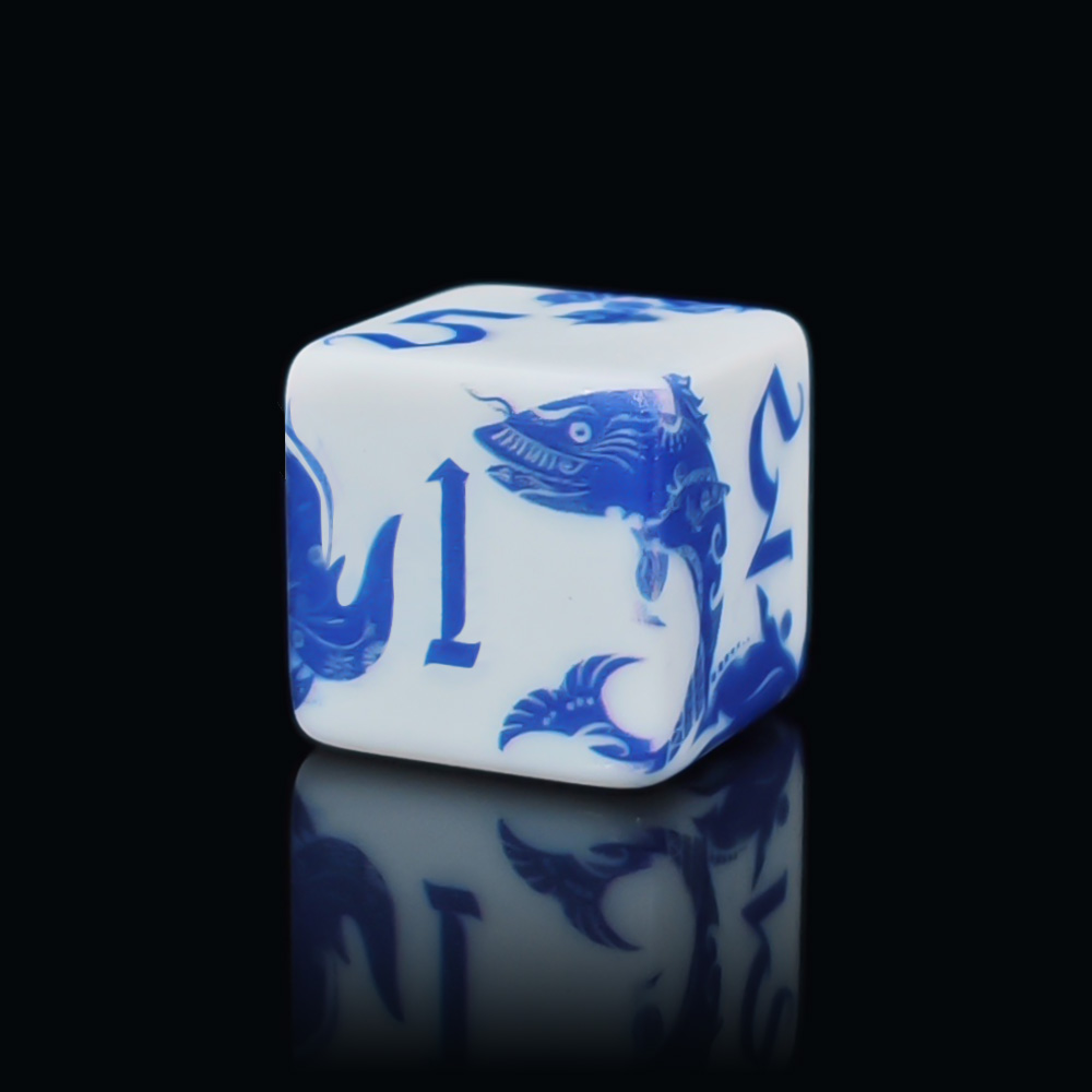 12 Peças de Dados D6 de Porcel - Board Game Arena avaliação e preço