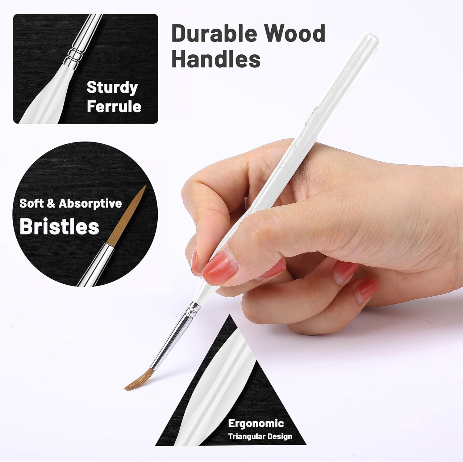 Conjunto de pincéis de pintura - Miniature Painting Set avaliação e preço