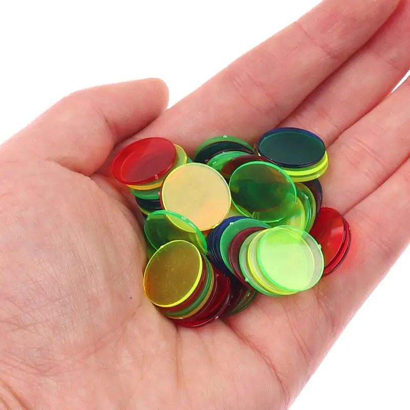 Conjunto de 50/100/200 Fichas  - Board Game Sequence avaliação e preço