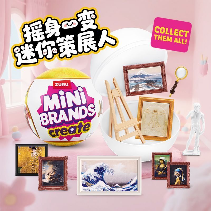 Hot Zuru Five Fold Surprise Ba - Miniature Painting Set avaliação e preço