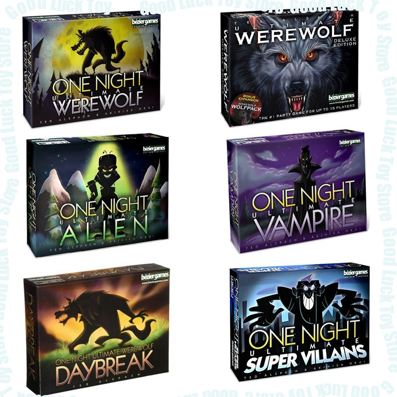 One Night Ultimate Werewolf Al - Board Game Werewolf avaliação e preço