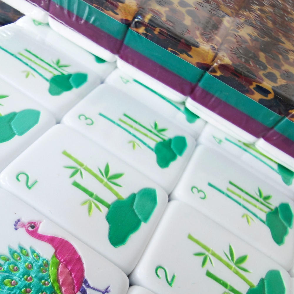 Peças de Mahjong de Acrílico c - Board Game Print avaliação e preço