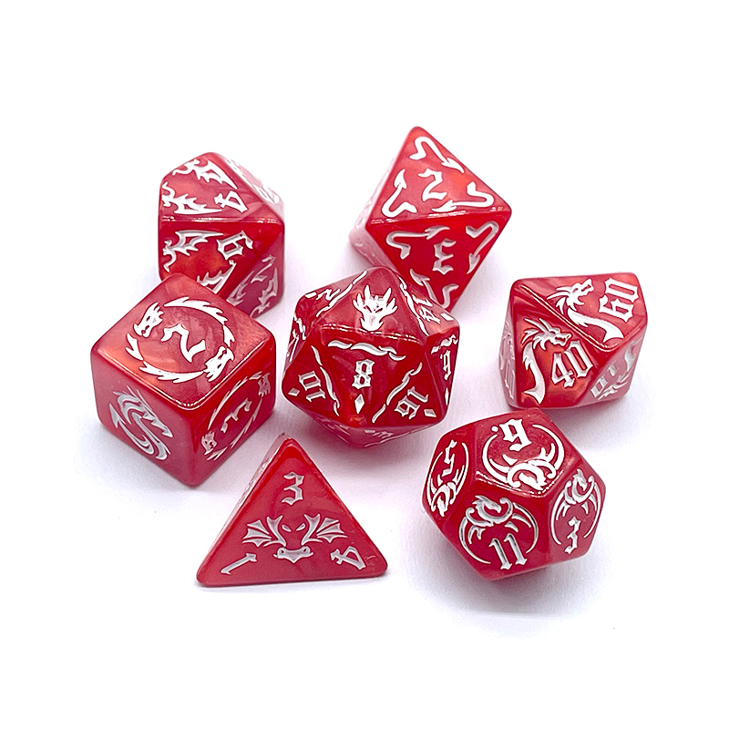 7 pçs de novas cores vermelhas - Board Game Font avaliação e preço