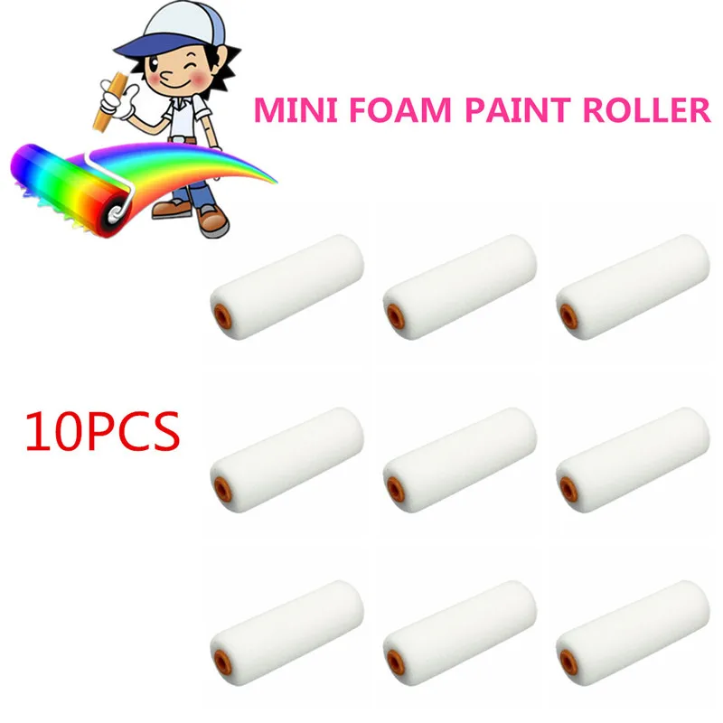 10 pçs 100mm mini branco duráv - Miniature Painting Set avaliação e preço
