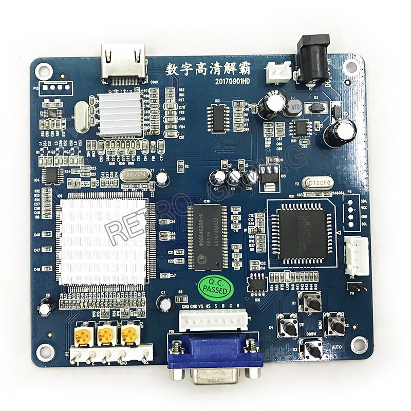 Conversor CGA para HDMI, Placa - Board Game Path avaliação e preço
