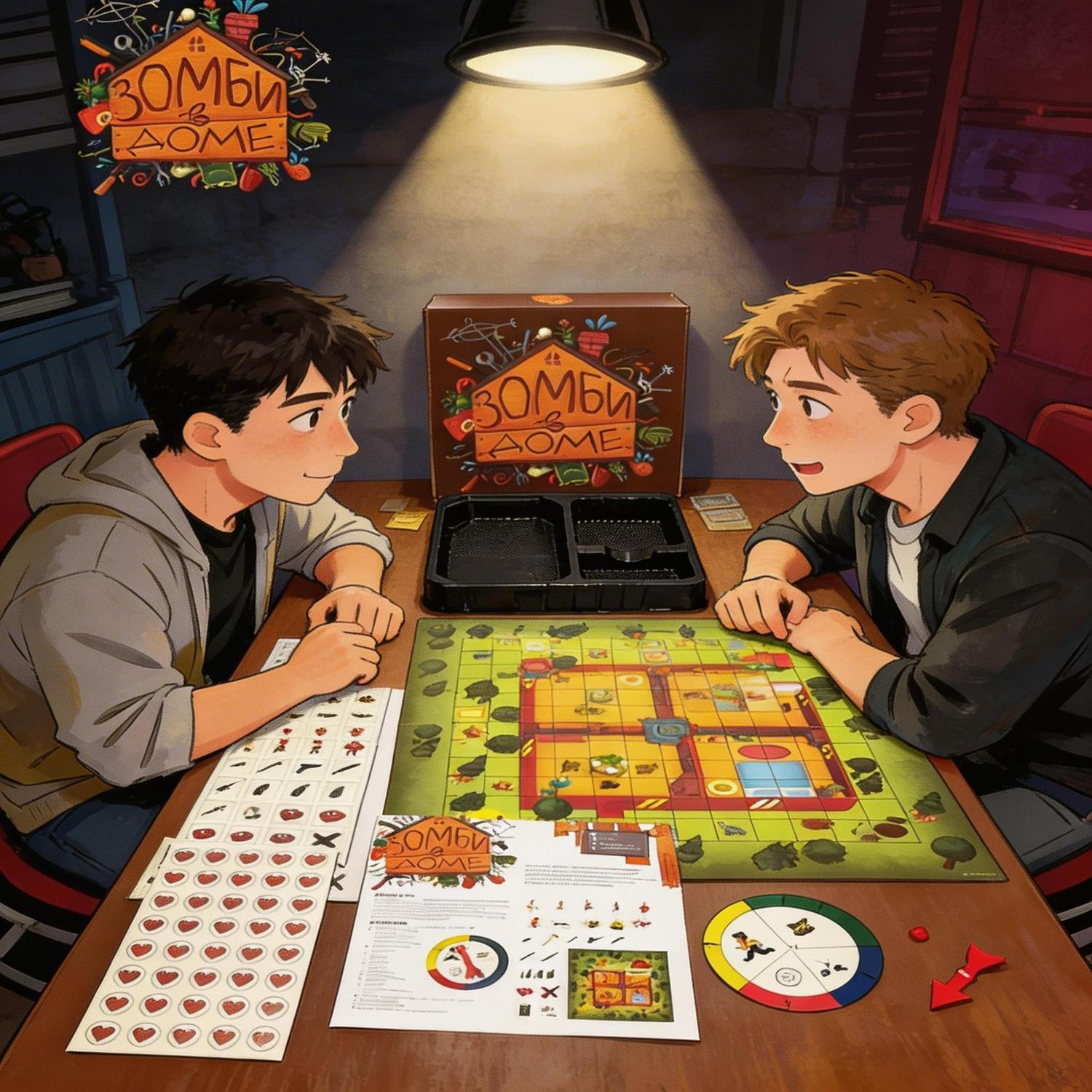 Versão Russa do Jogo de Tabule - Board Game Zombies avaliação e preço